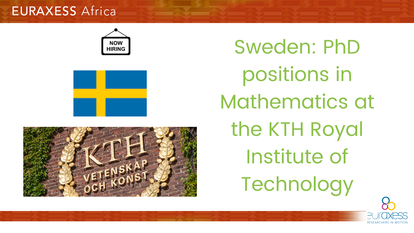 phd mathematics in sweden